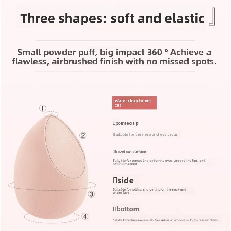 Extra-Large Fragrance-Free Makeup Sponge | Hydrophilic Foam Makeup Sponge QXL