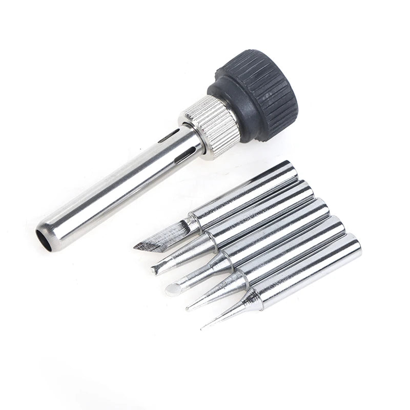 Soldering Iron Tip Set & Adapter for ESD 852D 936 HAKKO Soldering Tip Set QXL