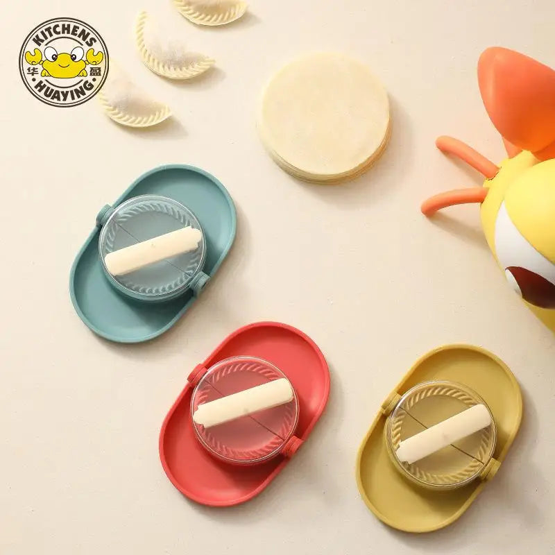 Wheat Straw Dumpling Maker Mold | Pastry Press Tool Dumpling Mold Press QXL