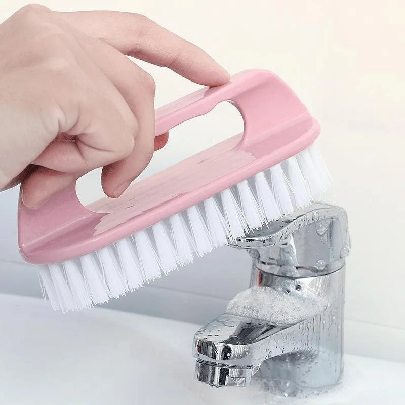 Handheld Cleaning Brush for Shoes, Laundry & Bathroom Cleaning Scrub Brush QXL