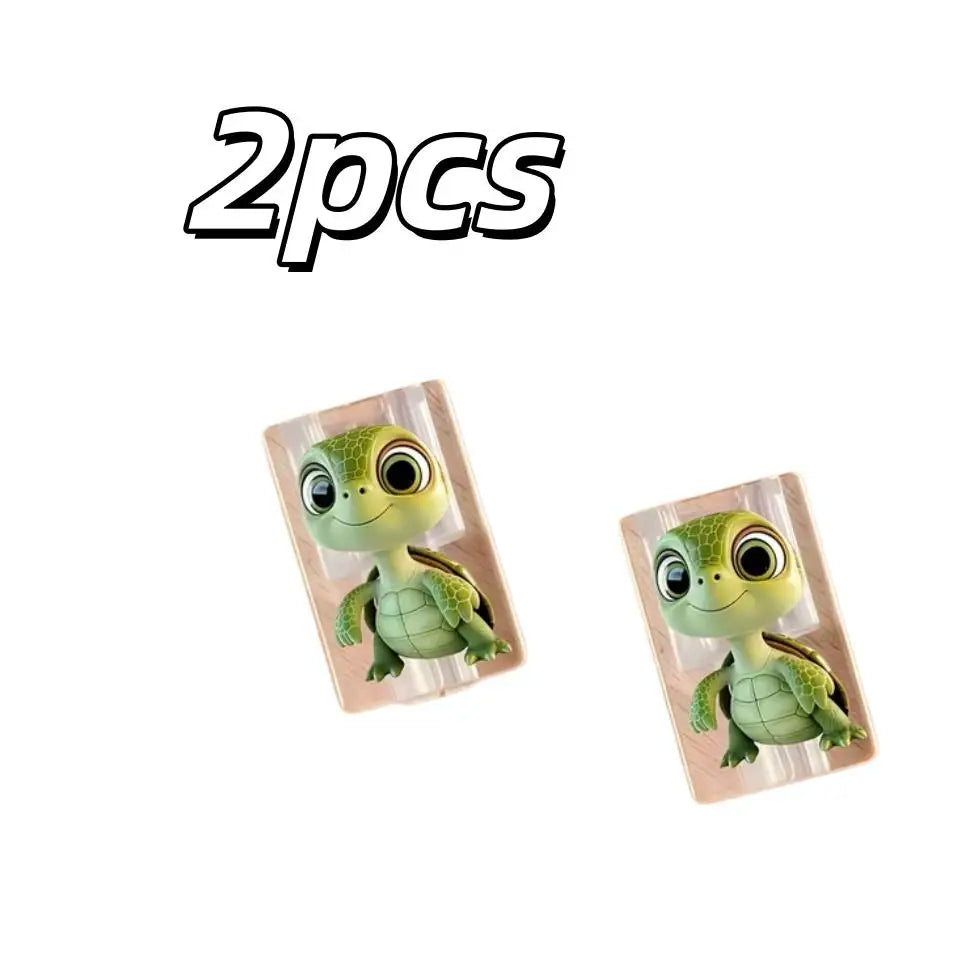 2-Pack Cartoon Turtle Cable Protectors | Type-C Anti-Break Cable Protector QXL 2pcs