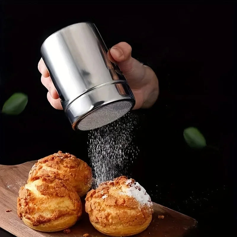 Stainless Steel Seasoning Jar with Lid | Salt & Pepper Spice Jar QXL