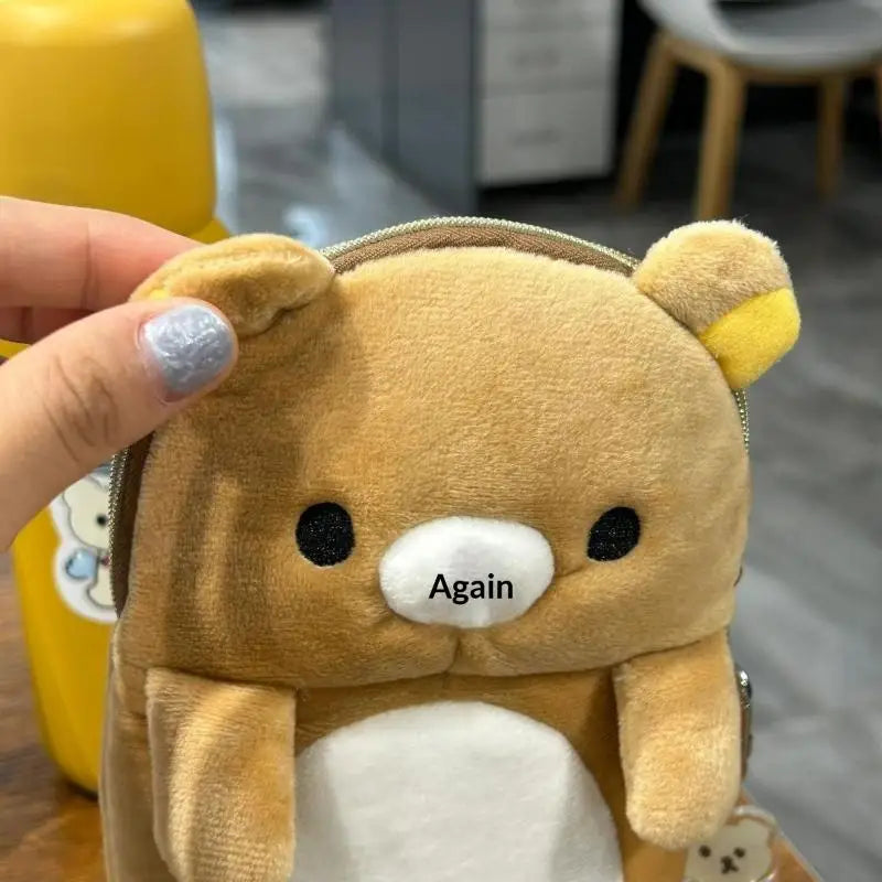 Cute Bear Pencil Case | Large Capacity Student Stationery Bag Pencil Case QXL