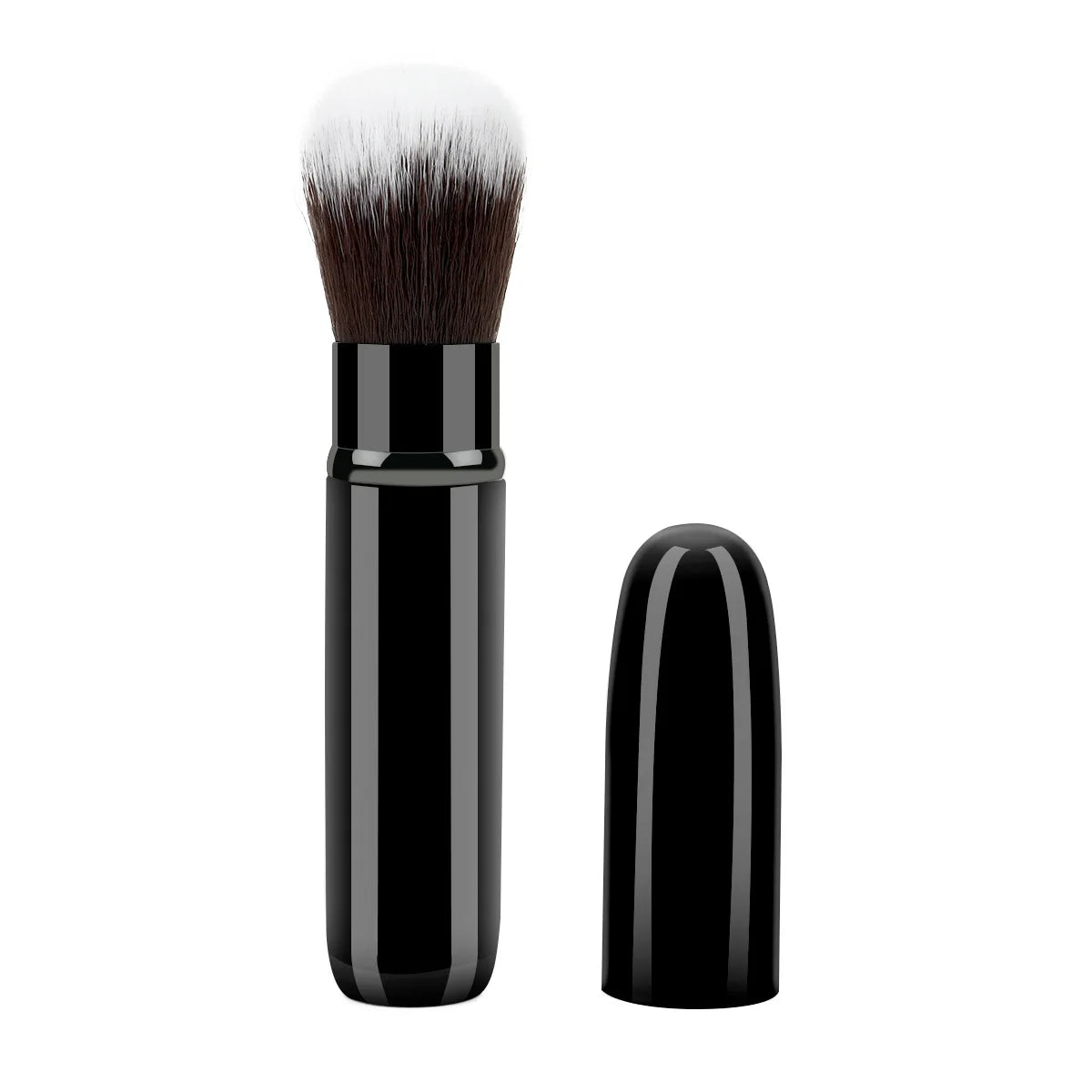 Mini Retractable Powder & Blush Brush | Portable Travel Brush Retractable Makeup Brush QXL No.9 Lipstick brush