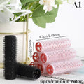 6-Pack Self-Grip Heatless Hair Rollers | Multi-Size Curler Set Hair Rollers QXL 1.5cm