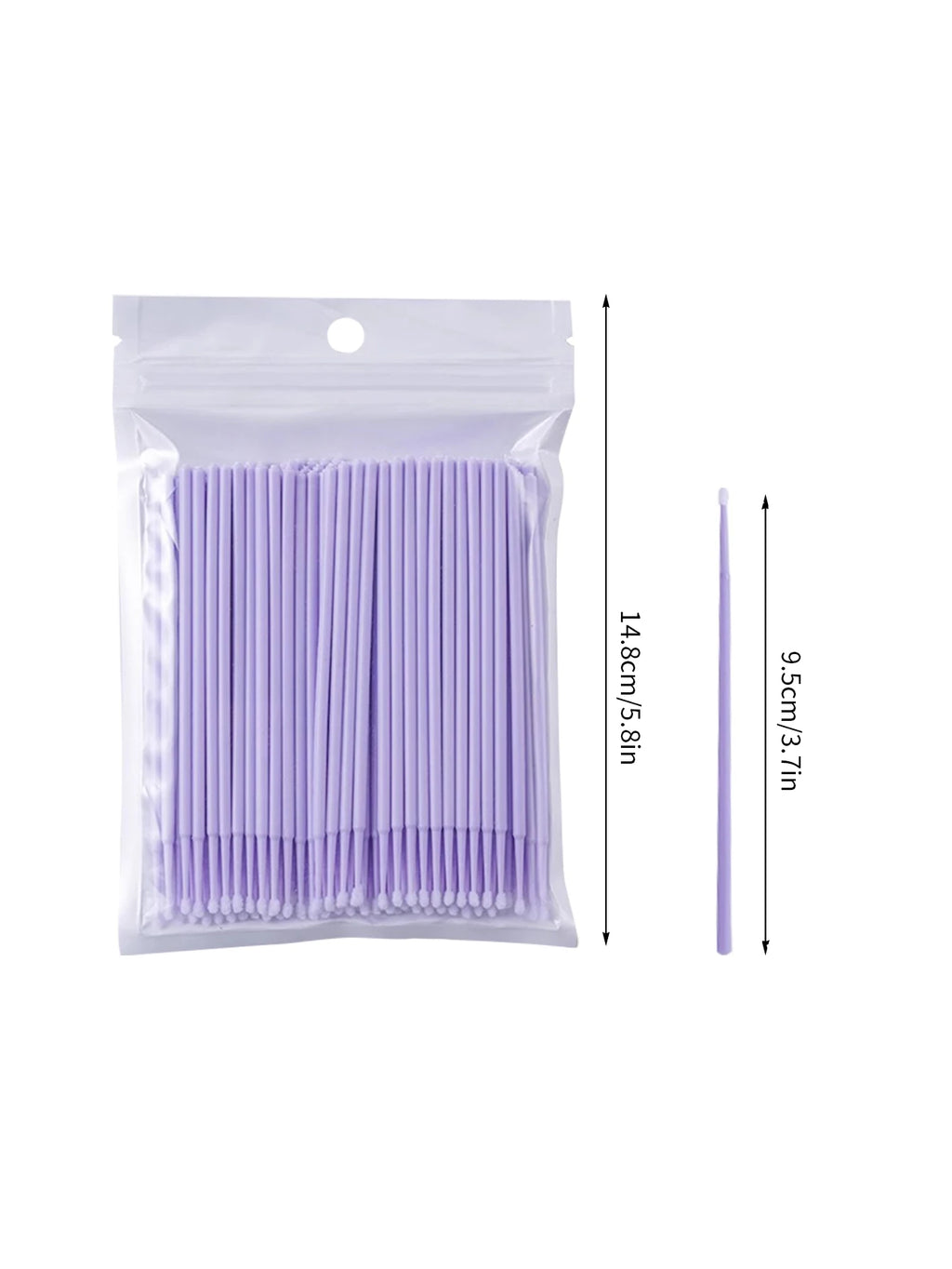 KOSSHOW Nano Cotton Swab Precision Eyeliner Remover Tool Precision Makeup Swab QXL