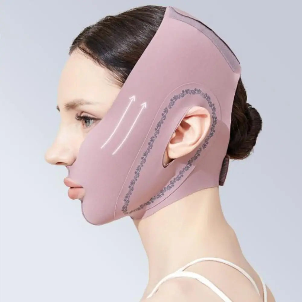 V-Line Face Lifting Belt | Chin Contouring Sleep Mask Face Lifting Belt QXL