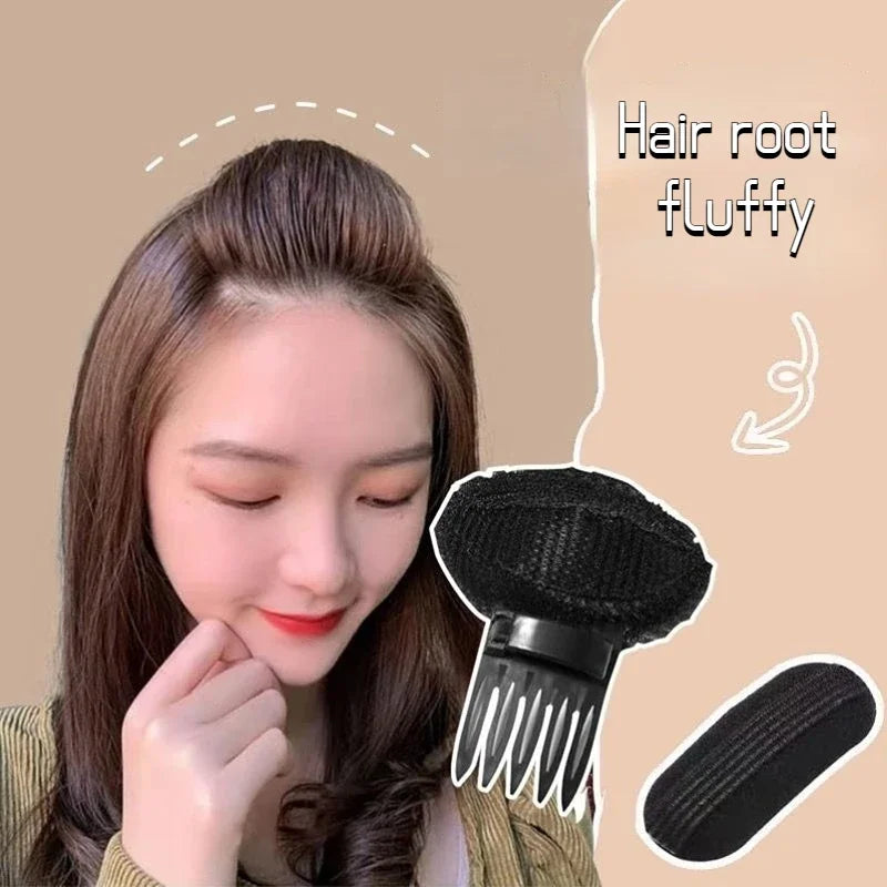 Hair Root Volume Sponge Pad Clip | Bump & Fluffy Bangs Insert Comb Hair Volume Clip QXL
