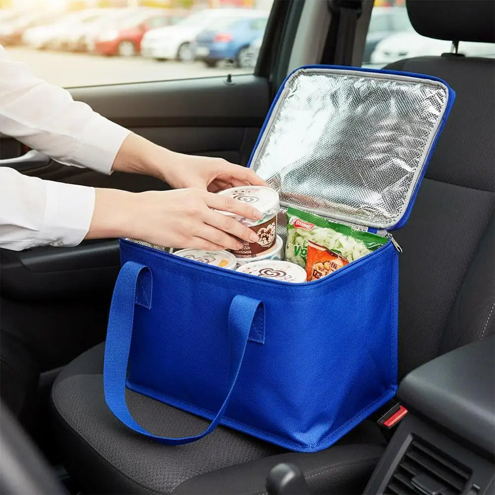Insulated Lunch Cooler Tote Bag | Leakproof Thermal Food Bag Insulated Lunch Bag QXL