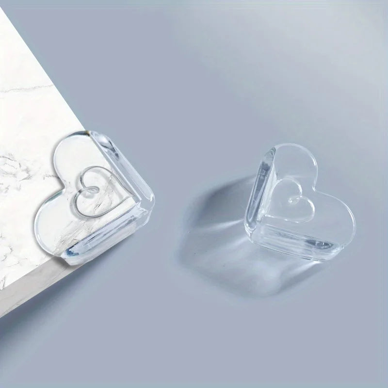 Heart-Shaped Baby Corner Guards | Furniture Edge Protectors Corner Safety Guards QXL
