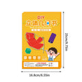 3D Geometry DIY Learning Book | Kids Spatial Thinking Game Educational Activity Book QXL onesize