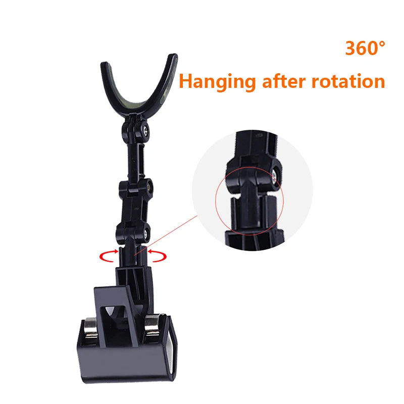 2-Pack 360° Fishing Rod Rest Holder | Luminous Non-Slip Bracket Fishing Rod Holder QXL