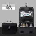 Foldable Travel Makeup Bag | Large Capacity Toiletry Organizer Travel Makeup Bag QXL black