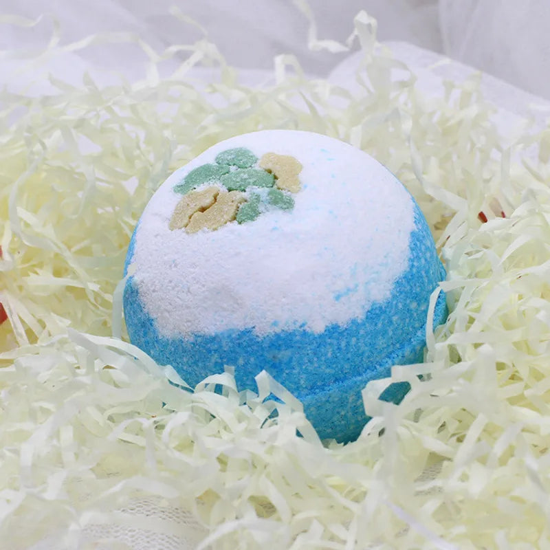 Joyous Ocean Scented Essential Oil Bubble Bath Ball 100g Bath Bomb Ball QXL