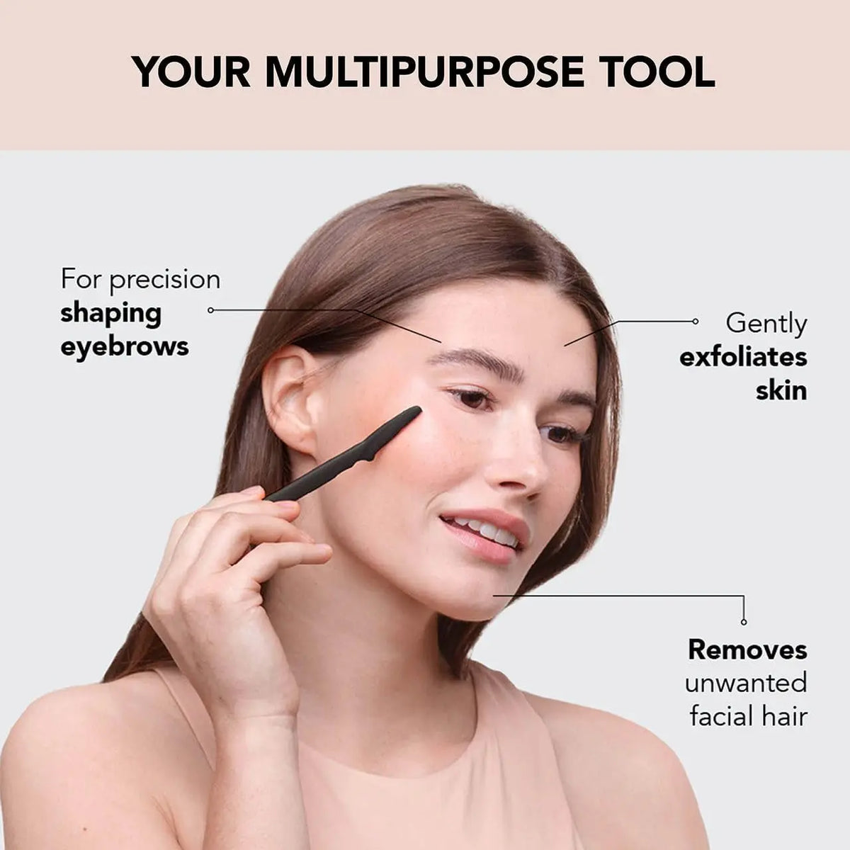 12-Pack Eyebrow Trimmer Razors | Portable Face Hair Shapers Eyebrow Trimmer Set QXL
