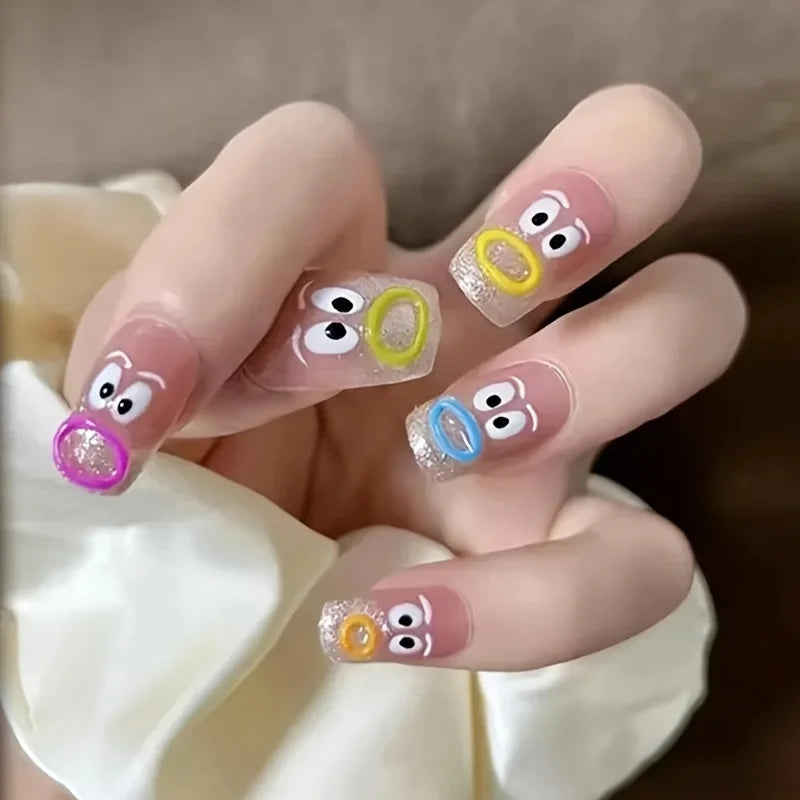 Cute Jelly 2D Nail Art Stickers | DIY Waterproof Decals Nail Art Stickers QXL