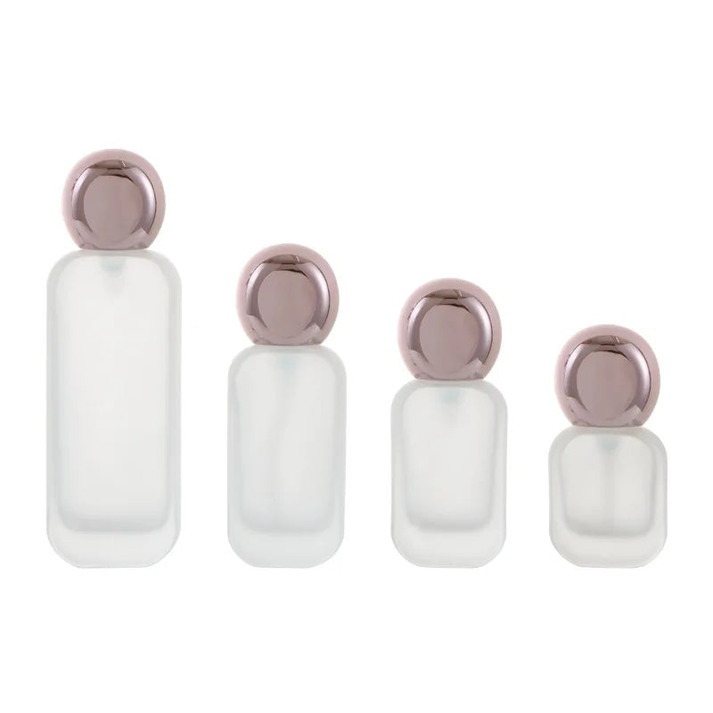 Glass Mist Spray Bottle 20ml–120ml | Refillable Travel Pump Refillable Spray Bottle QXL