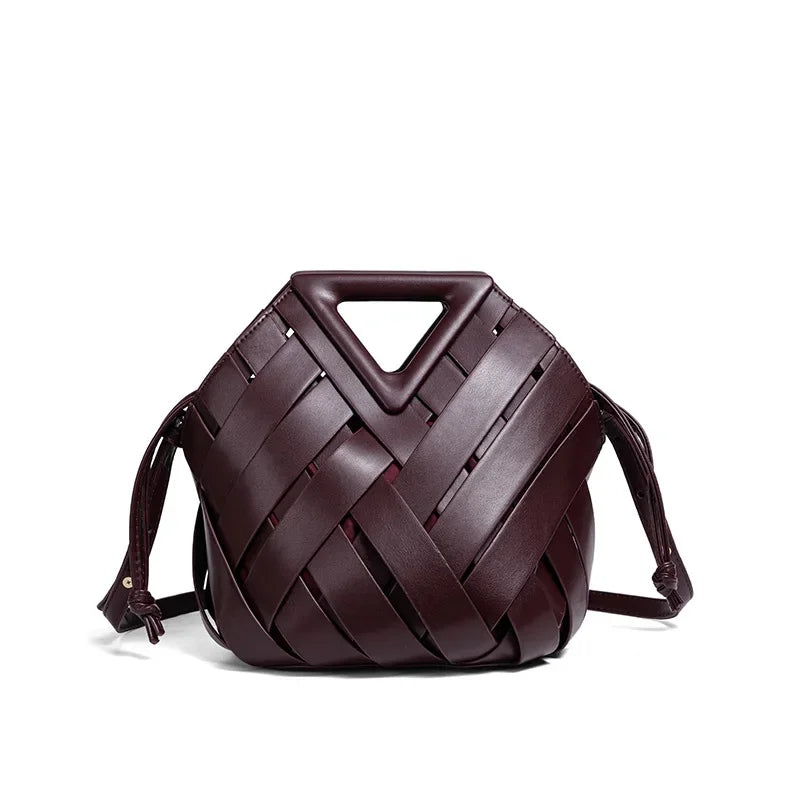Luxury Leather Diaper Bag | Large Crossbody Tote for Moms Crossbody Diaper Bag QXL