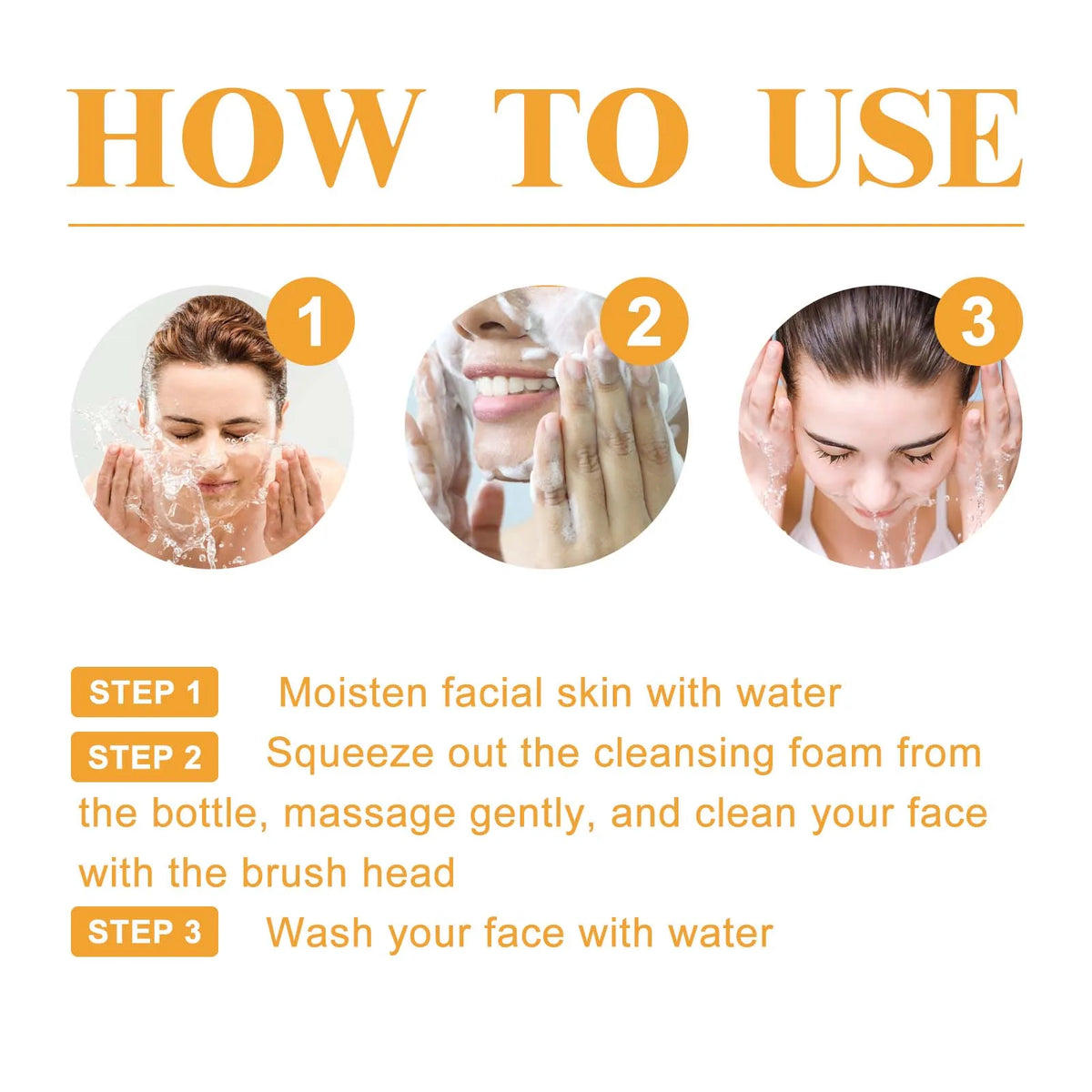 Pro Turmeric Face Wash | Mild Foaming Cleanser All Skin Types Facial Cleanser QXL