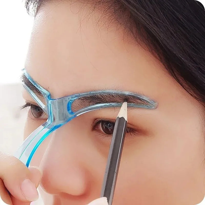 24-Piece Reusable Eyebrow Stencil Kit | DIY Brow Templates Eyebrow Stencil Kit QXL