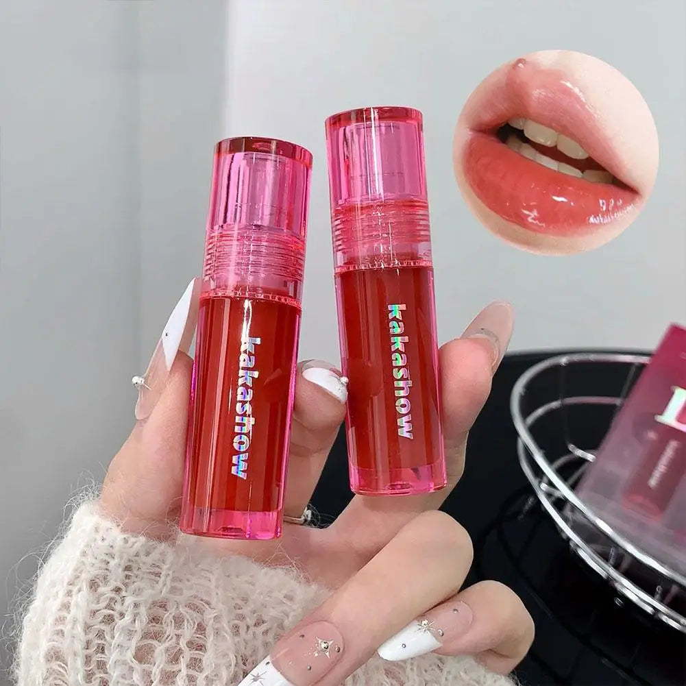 3-Piece Mirror Lip Gloss Set | Glossy Tint & Moisturizing Lip Gloss Set QXL