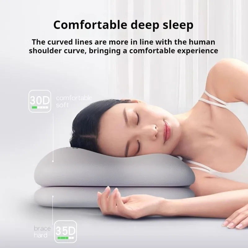 Ergonomic Memory Foam Pillow | Multi-Zone Support, All Sleepers Memory Foam Pillow QXL