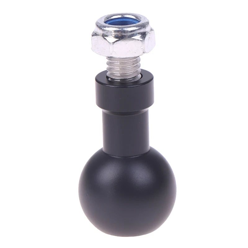 17mm Ball Head to M6 Screw Motorcycle Camera Mount Bracket Camera Mount Connector QXL 1pcs