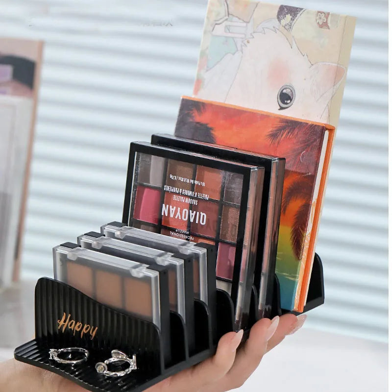 6-Section Makeup Eyeshadow Palette Organizer Tray | PP Plastic Makeup Organizer Tray QXL