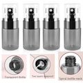4-Pack 1oz Black Fine Mist Mini Spray Bottles | Travel Refillable Travel Spray Bottles QXL Plastic 4PCS black 30ml