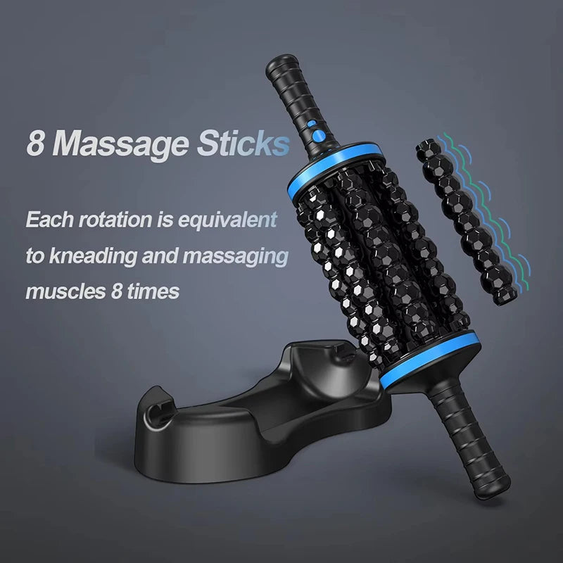 Cordless 360° Rolling Percussive Massager | 5-Speed Body Percussive Body Massager QXL