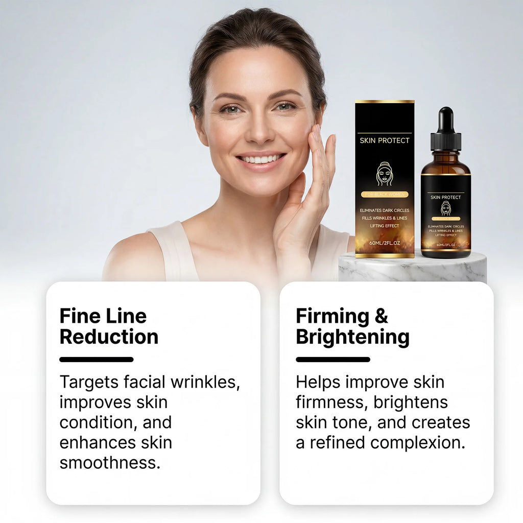 Tightening Face Serum – Firm, Hydrate & Smooth Skin 60ml Anti-Aging Face Serum QXL