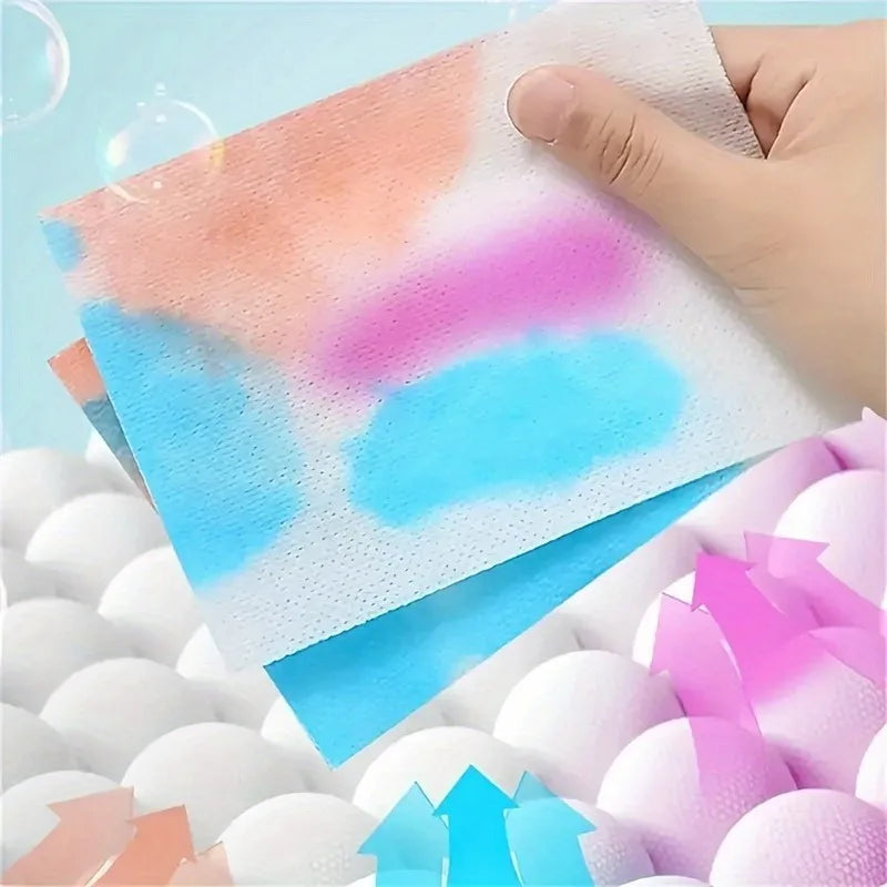 50-Pack Color Catcher Sheets | Prevent Dye Transfer in Laundry Laundry Color Catcher QXL