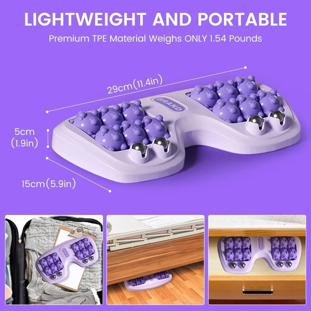 Cat Paw Acupressure Foot Roller Massager | Reflexology Mat Foot Roller Massager QXL