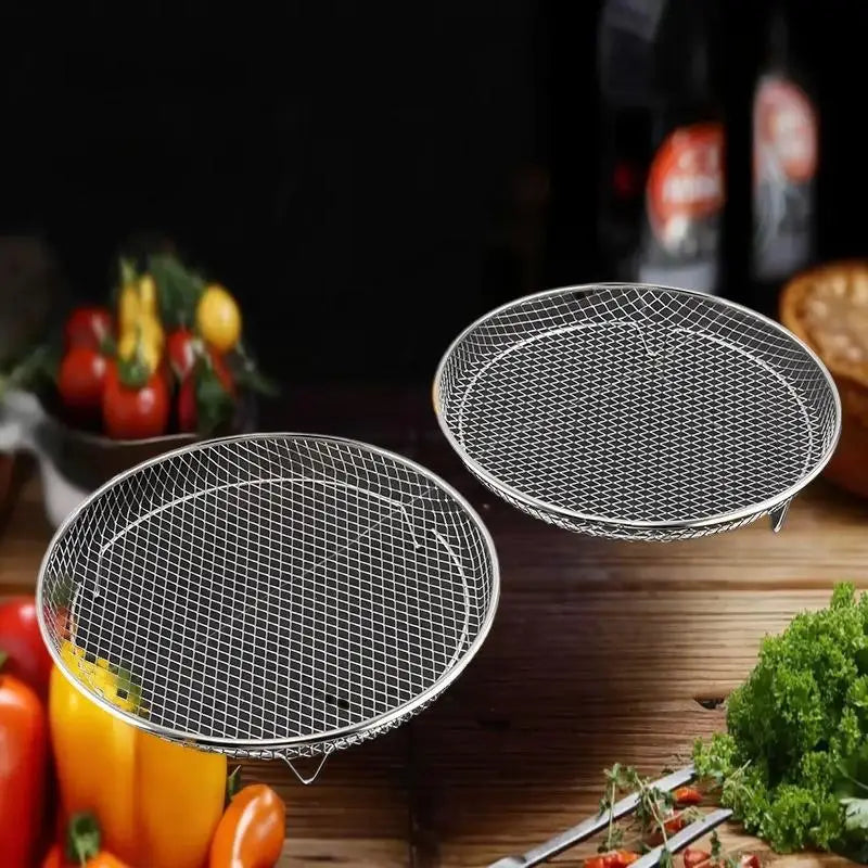 Stackable Stainless Steel Grill Rack for Air Fryer & Oven Air Fryer Grill Rack QXL