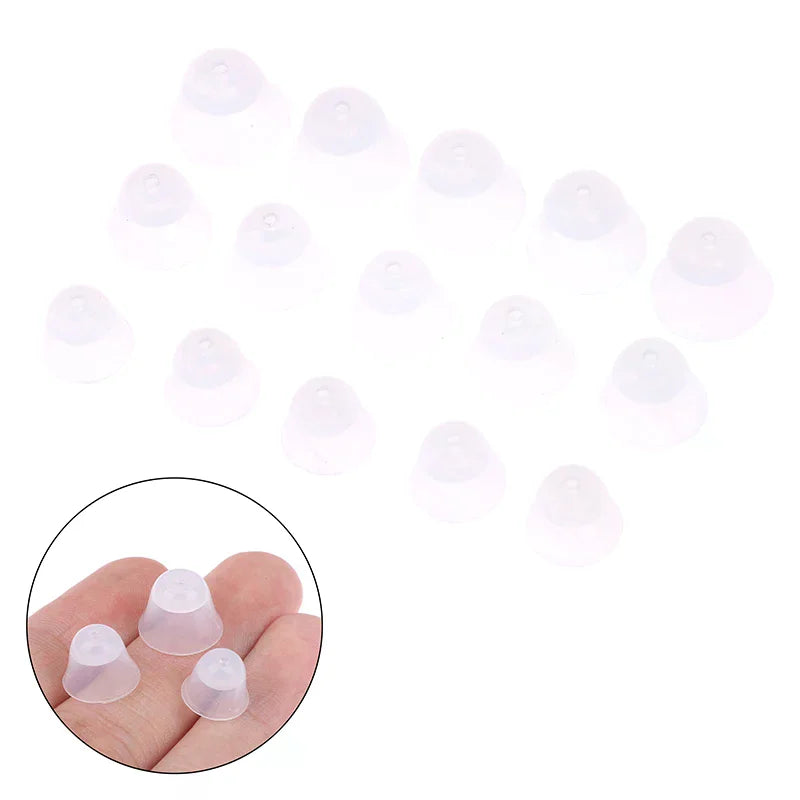 5-Pack Silicone Hearing Aid Closed Dome Ear Tips Replacement Hearing Aid Accessories QXL
