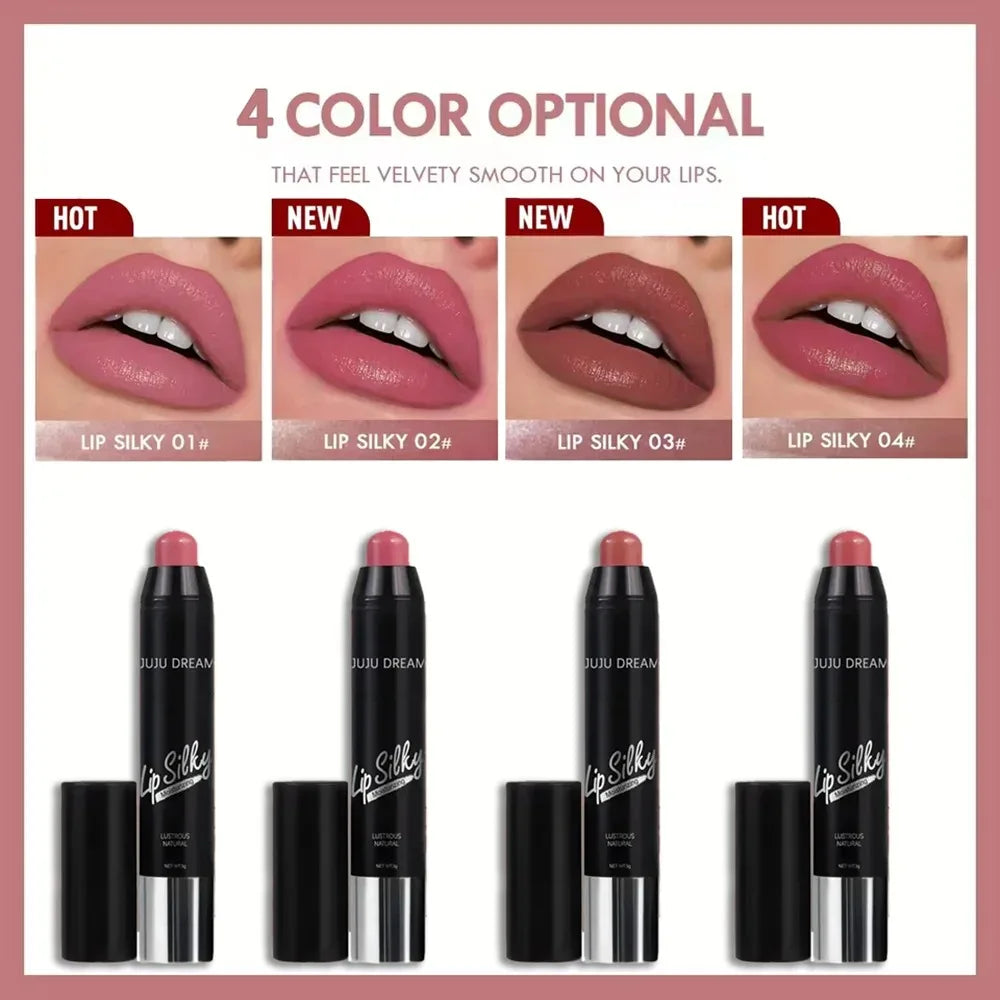 Matte Lipstick Pen 4 Colors | Waterproof Long-Lasting Unisex Matte Lipstick Pen QXL