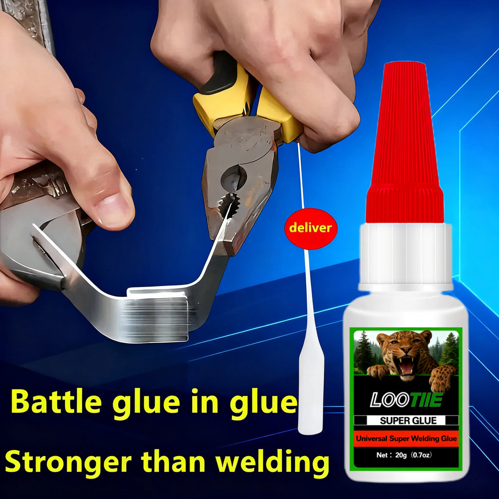 4×20g Waterproof Strong Glue – Shoes, Metal, Leather & More Multi-Purpose Adhesive QXL