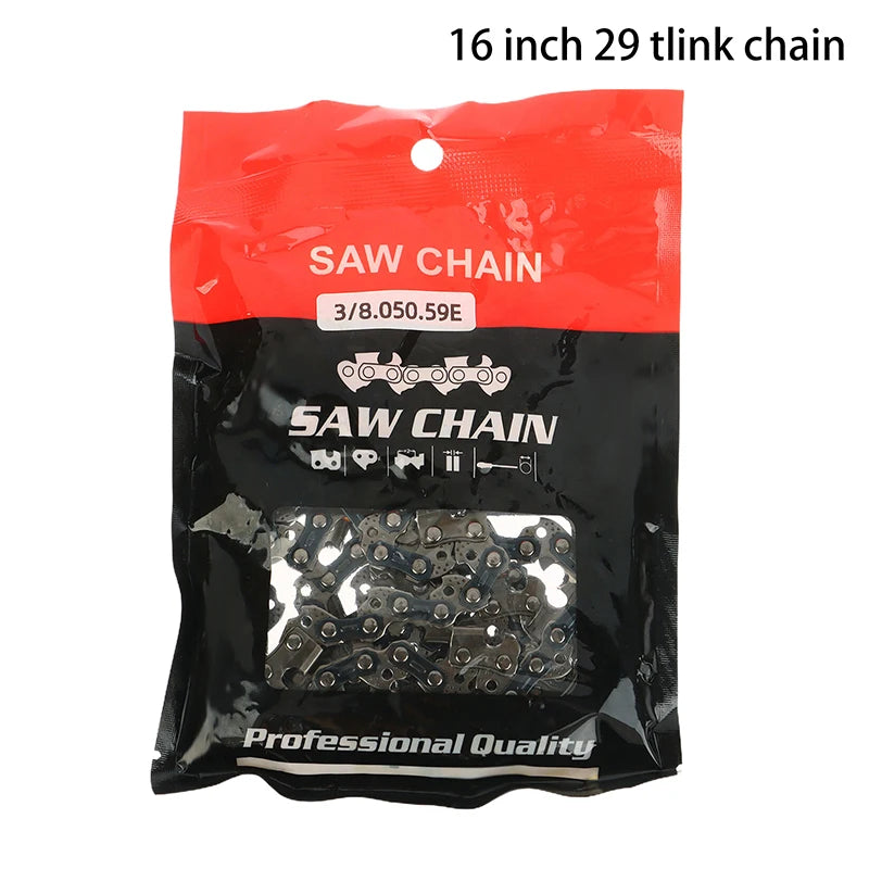 Electric Chainsaw Chain 4–16 Inch | Steel Replacement Part Chainsaw Chain QXL 16inch 59link chain