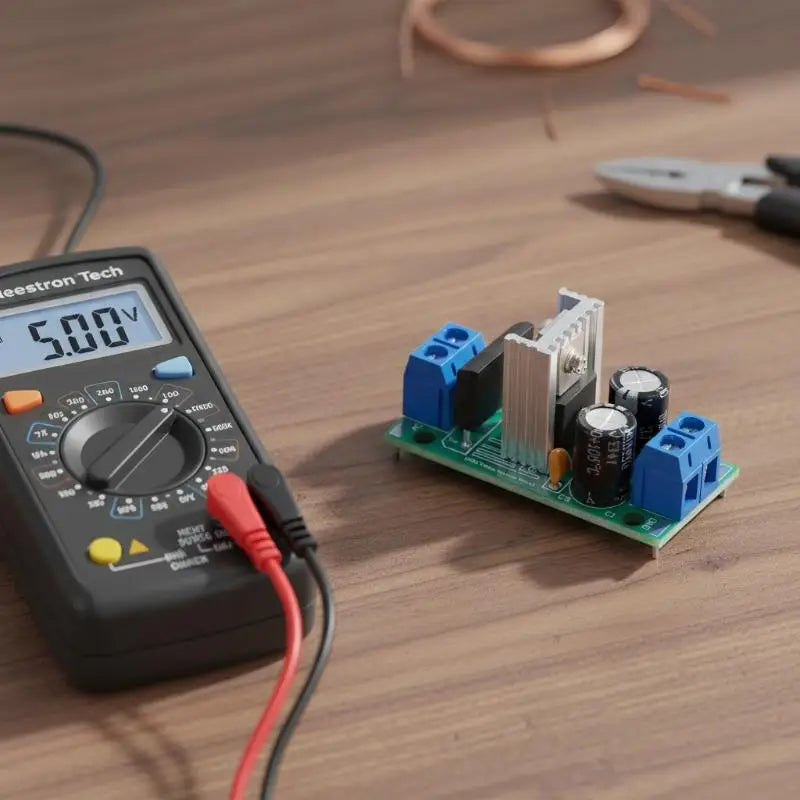 L7805 L7812 Voltage Regulator Module – 5V / 12V DC Output Voltage Regulator Module QXL
