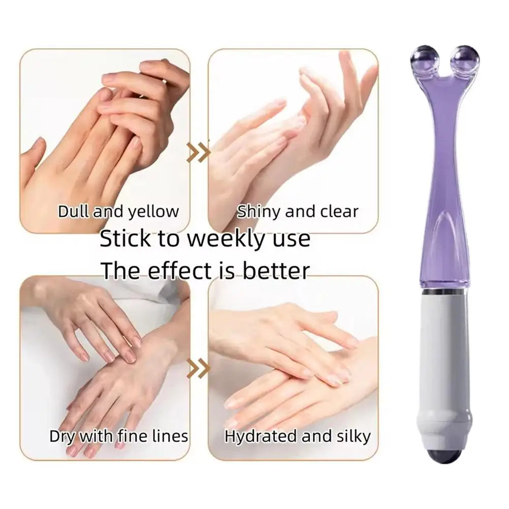 Snail Magnetic Bead Finger Joint Roller Massager | Acupoint Finger Joint Massager QXL
