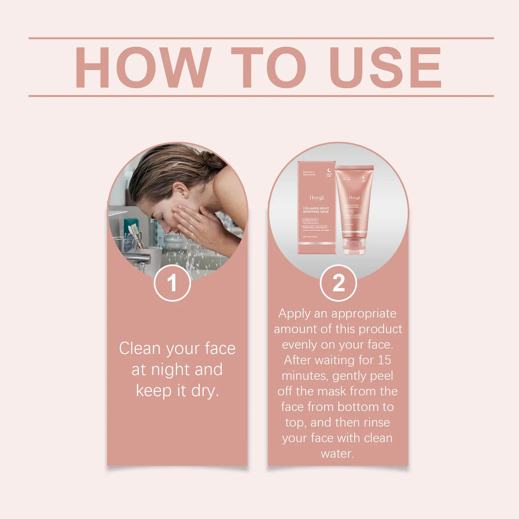 HOYGI Collagen Peel-Off Face Mask | Exfoliating & Hydrating Peel-Off Face Mask QXL