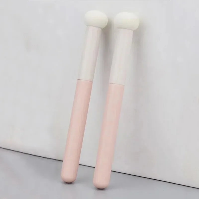 Pink Handle Sponge Concealer Brush | Contour & Highlight Concealer Makeup Brush QXL