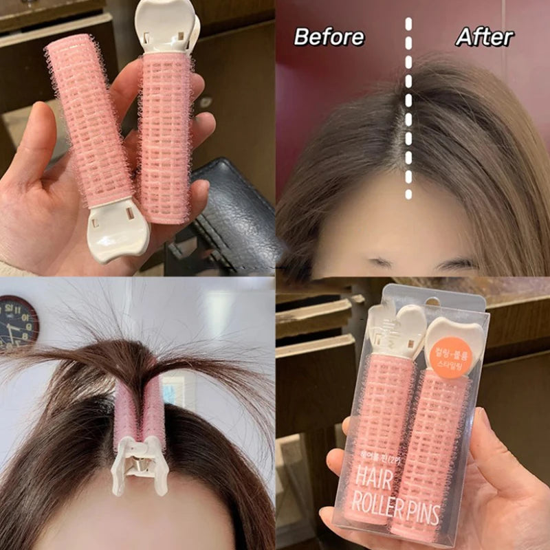 Candy Color Self-Grip Hair Rollers | No-Heat Curlers Set Hair Rollers QXL