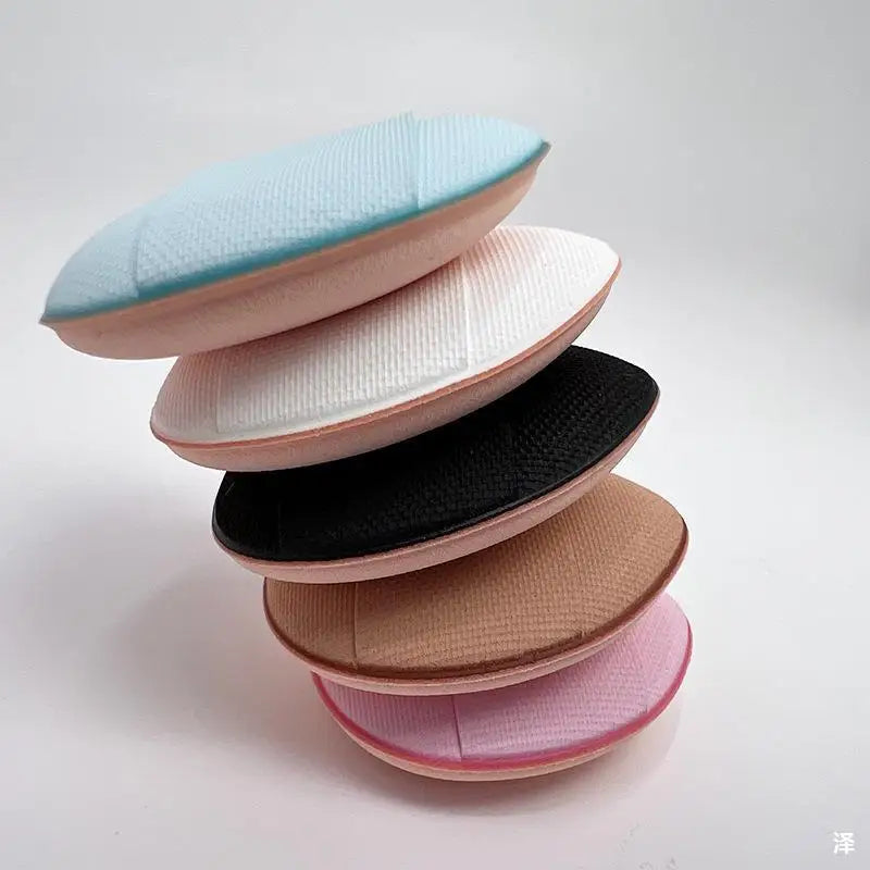 100-Pack Mini Finger Puff Sponge Applicators | Air Cushion Makeup Sponge Puffs QXL