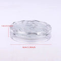 Empty Transparent Wavy Makeup Palette Box | DIY Cosmetic Case Makeup Palette Box QXL one size