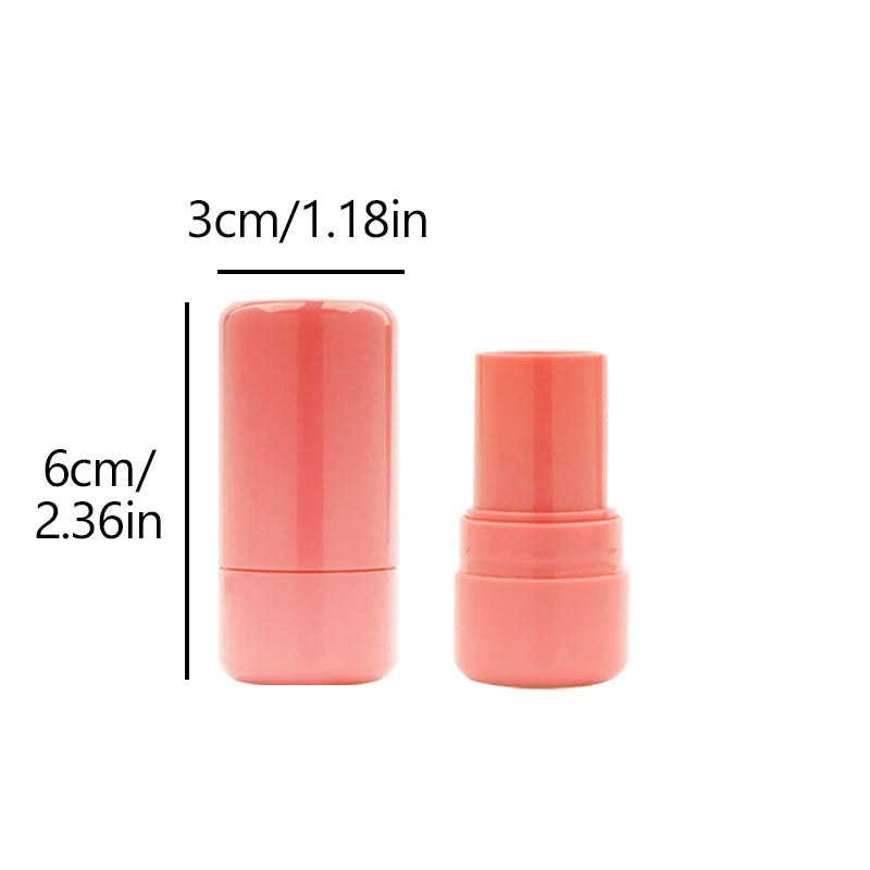 8g Empty Rotatable Lip Balm Tube with Lid | DIY PP Plastic Lip Balm Container QXL