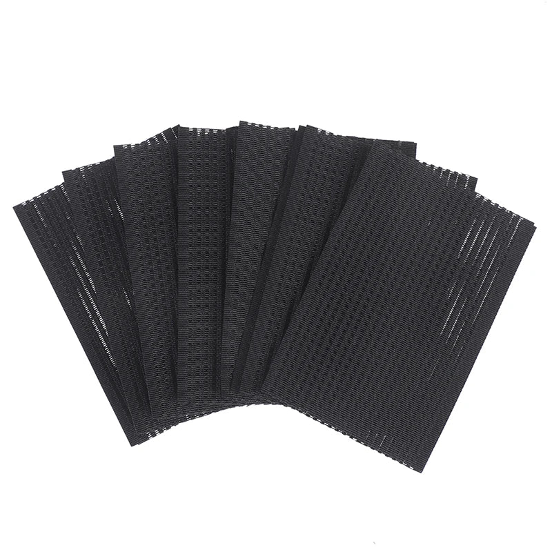 12-Pack Seamless Magic Hair Pad Clips for Bangs & Fringe Hair Pad Clips QXL Black