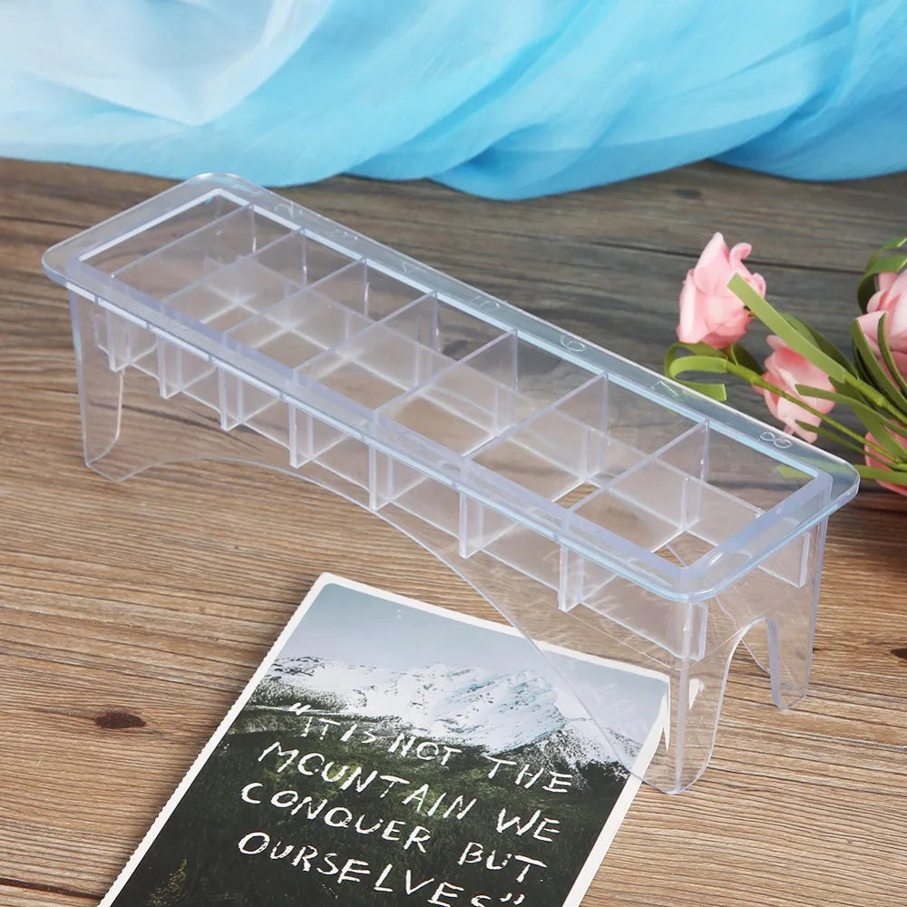 8 & 10 Slot Clipper Guard Comb Storage Box | Salon Organizer Clipper Guard Organizer QXL