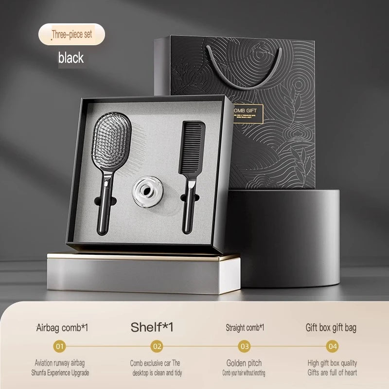 Luxury Air Cushion Comb Gift Box | Birthday & Couples Set Air Cushion Comb QXL
