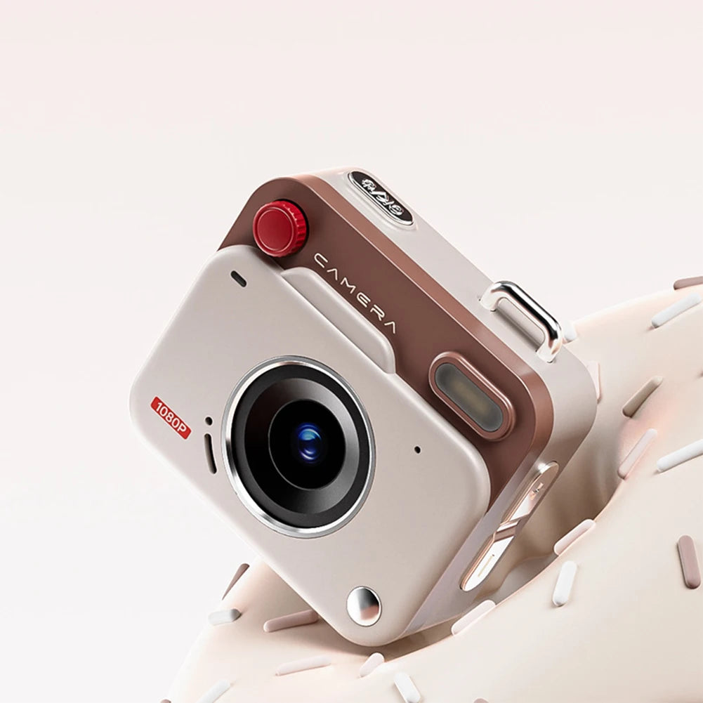 HD Retro Mini Digital Camera | 48MP, 1080P, Flash & Keychain Mini Digital Camera QXL 01